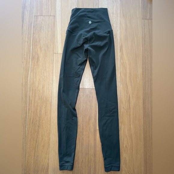 lululemon Align™ Super-High-Rise Pant Dark Olive Sz 0 - Picture 4 of 6